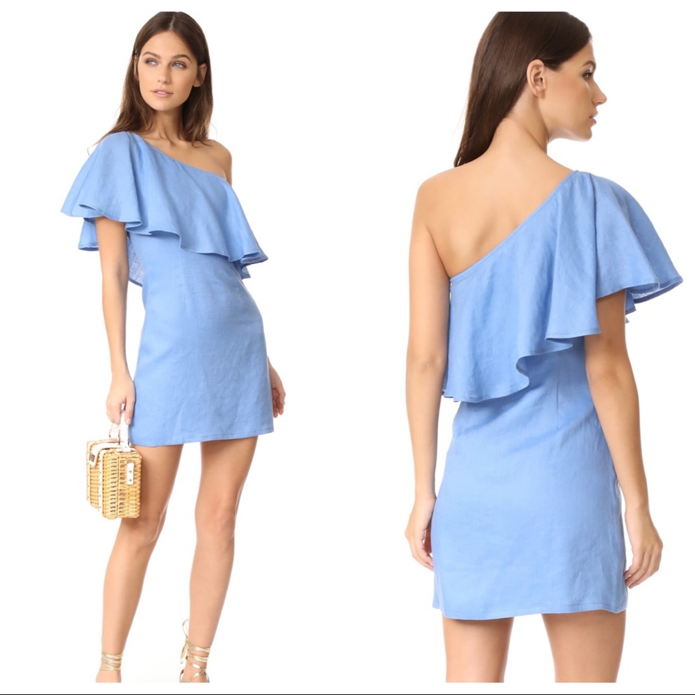 REVOLVE Capulet Clara One Shoulder Dress NWT
